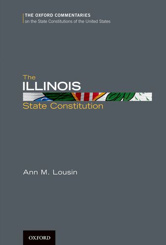 The Illinois State Constitution book cover