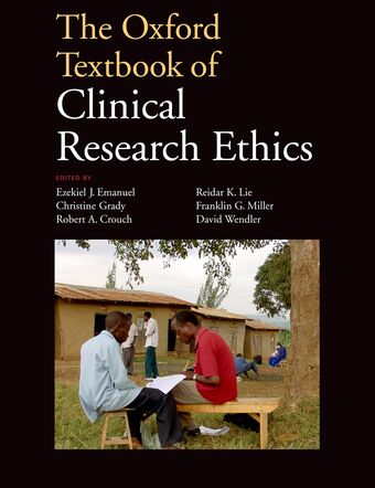 The Oxford Textbook of Clinical Research Ethics book cover
