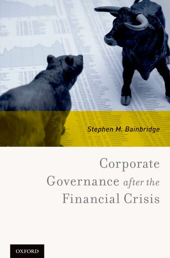 Corporate Governance after the Financial Crisis book cover