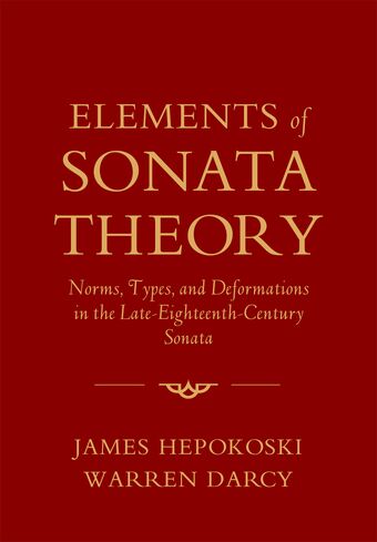 Elements of Sonata Theory book cover
