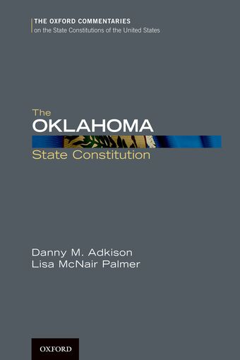 The Oklahoma State Constitution book cover