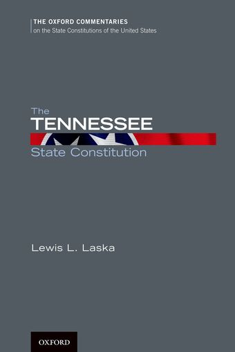 The Tennessee State Constitution book cover