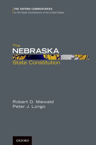 The Nebraska State Constitution book cover