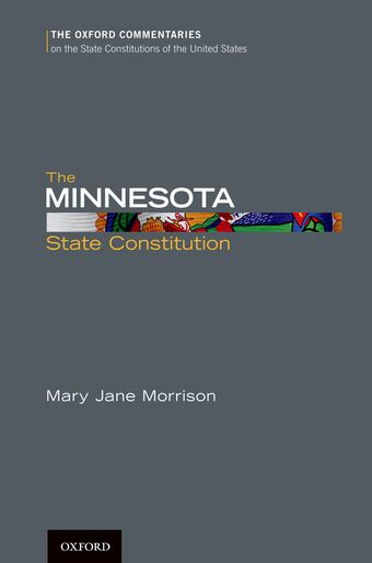 The Minnesota State Constitution book cover