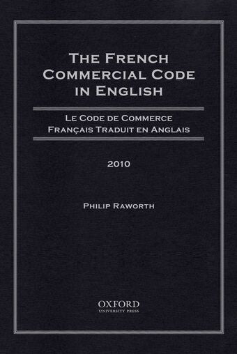 2010 French Commercial Code book cover