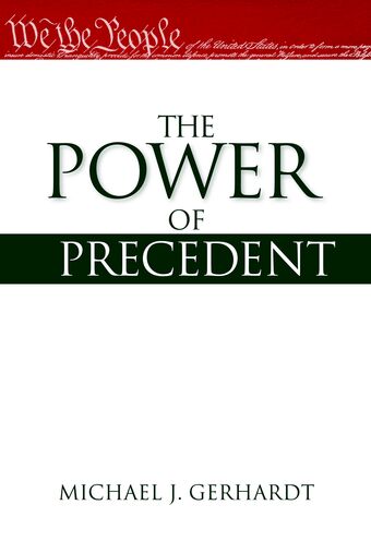 The Power of Precedent book cover
