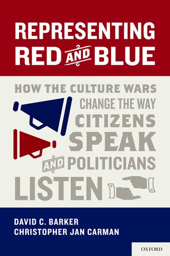 Representing Red and Blue book cover
