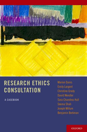 Research Ethics Consultation book cover