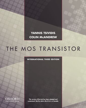 Operation and Modeling of the MOS Transistor book cover