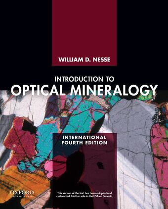 Introduction to Optical Mineralogy book cover