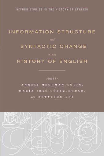 Information Structure and Syntactic Change in the History of English book cover