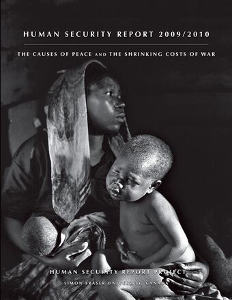 Human Security Report 2009-2010 book cover
