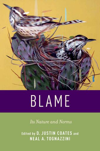 Blame book cover