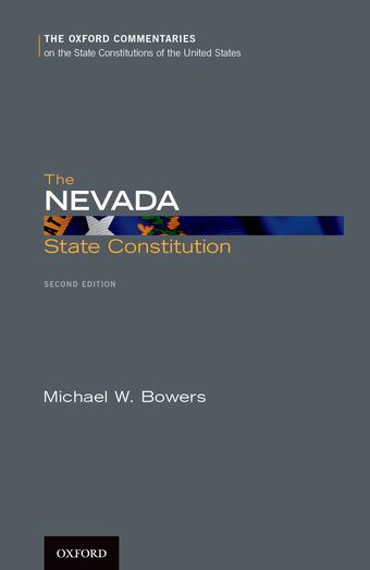 The Nevada State Constitution book cover