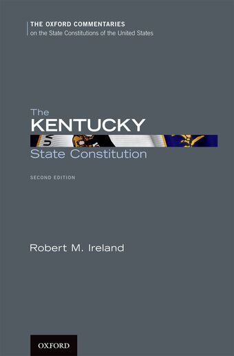 The Kentucky State Constitution book cover