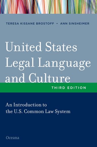 United States Legal Language and Culture book cover
