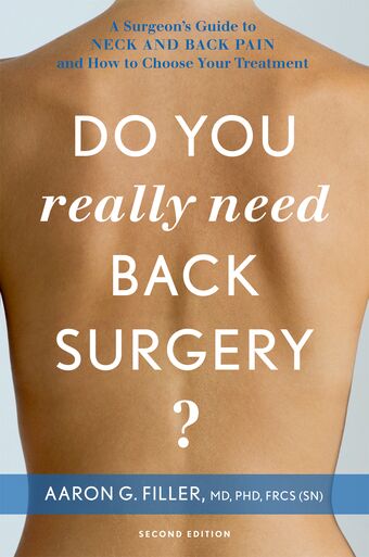 Do You Really Need Back Surgery? book cover