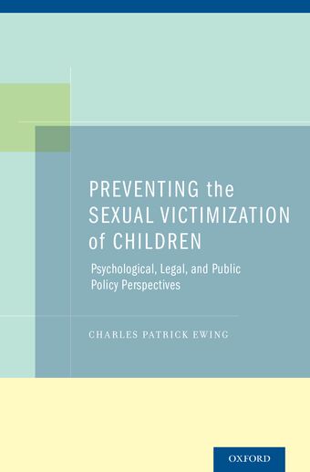 Preventing the Sexual Victimization of Children book cover