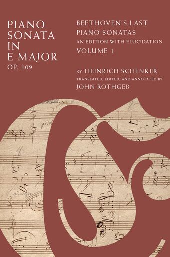 Piano Sonata in E Minor, Op. 109 book cover