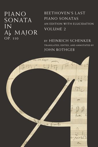 Piano Sonata in Ab, Op. 110 book cover