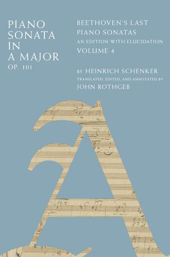 Piano Sonata in A Major, Op. 101 book cover