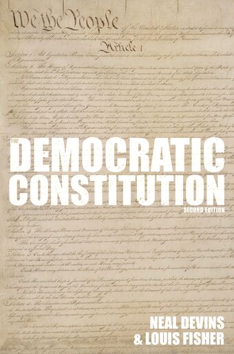 The Democratic Constitution book cover