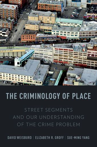 The Criminology of Place book cover