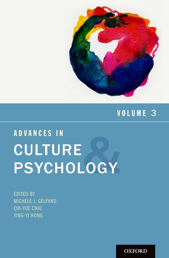 Advances in Culture and Psychology, Volume 3 book cover