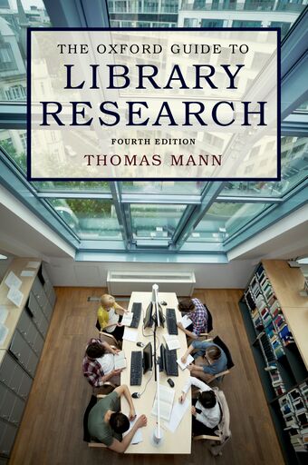 The Oxford Guide to Library Research book cover