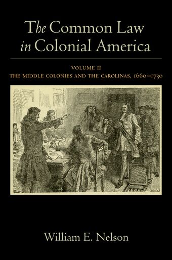 The Common Law in Colonial America: Volume II book cover