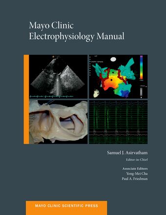 Mayo Clinic Electrophysiology Manual book cover
