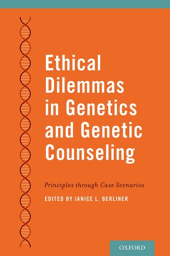 Ethical Dilemmas in Genetics and Genetic Counseling book cover