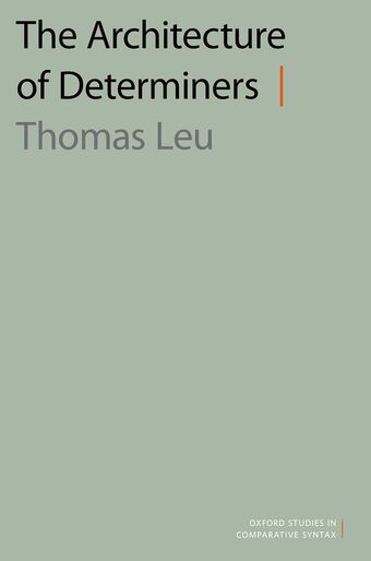 The Architecture of Determiners book cover