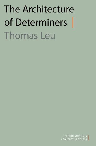 The Architecture of Determiners book cover