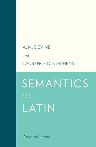 Semantics for Latin book cover