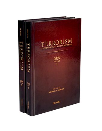 Terrorism: International Case Law Reporter 2009 book cover