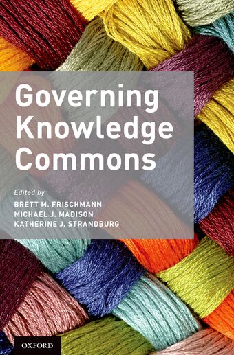 Governing Knowledge Commons book cover