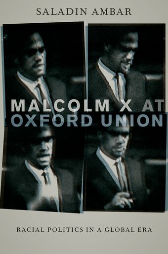 Malcolm X at Oxford Union book cover
