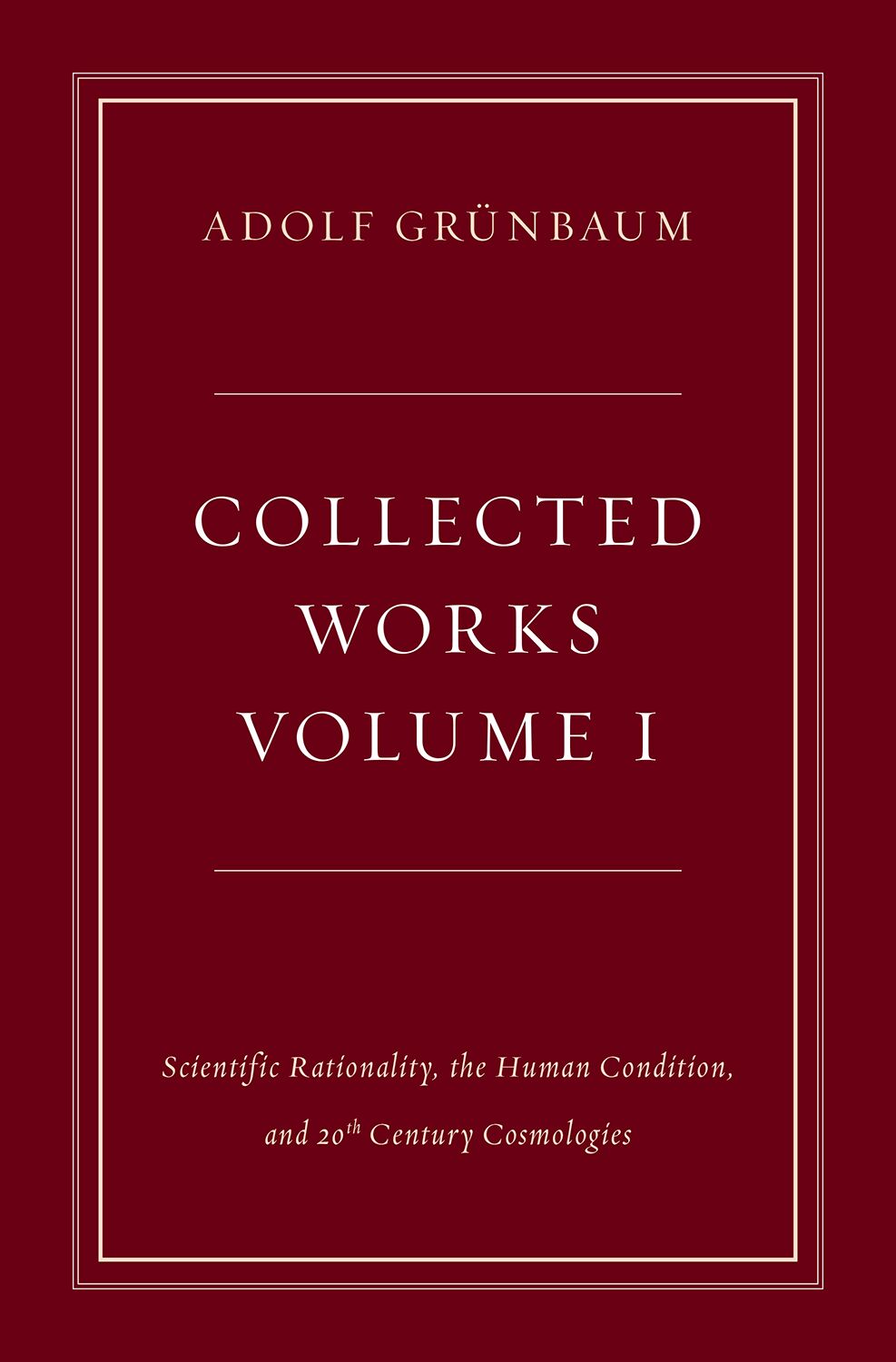 Collected Works, Volume I book cover