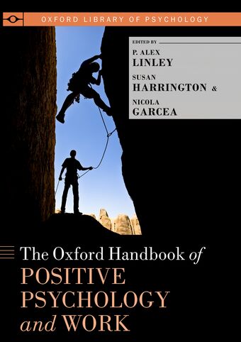 The Oxford Handbook of Positive Psychology and Work book cover