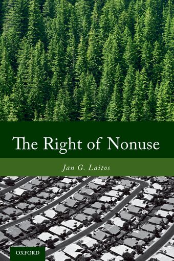 The Right of Nonuse book cover