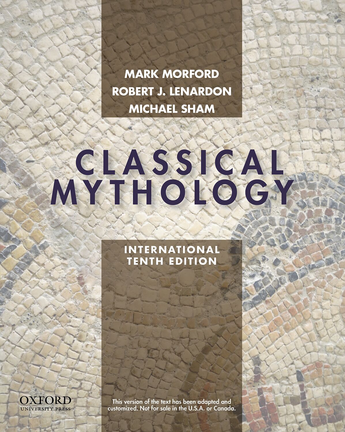 Classical Mythology, International Edition book cover