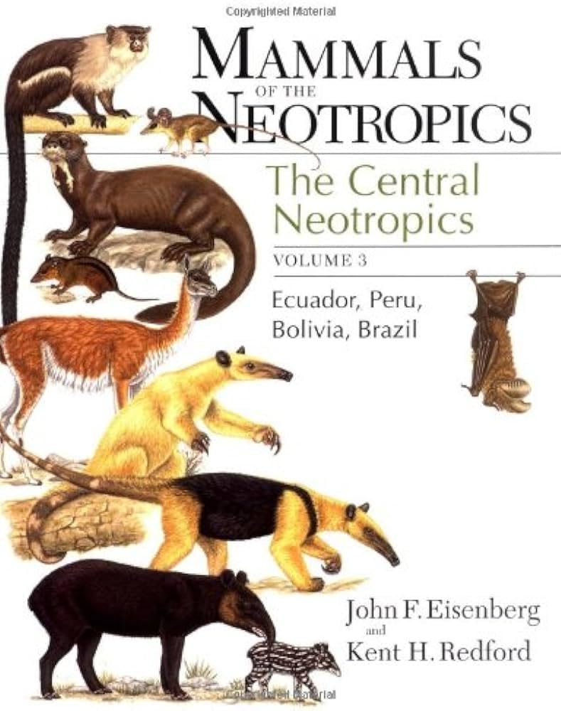 Mammals of the Neotropics, Volume 3: Ecuador, Bolivia, Brazil cover