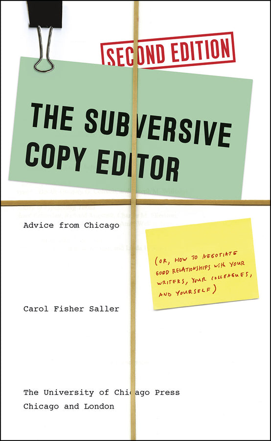 Chicago Guides to Writing, Editing, and Publishing cover
