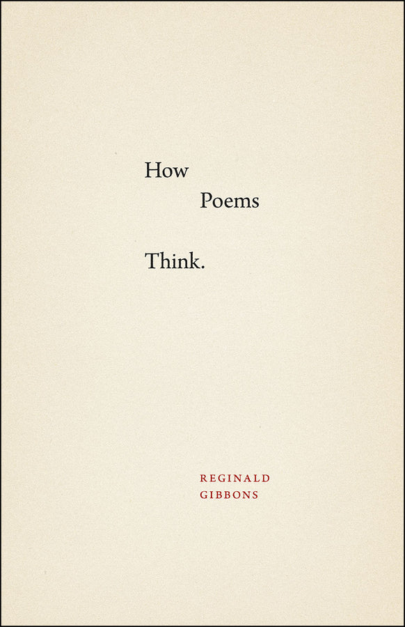 How Poems Think cover