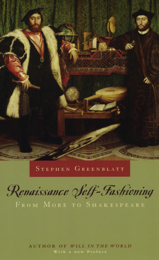 Renaissance Self-Fashioning: From More to Shakespeare cover