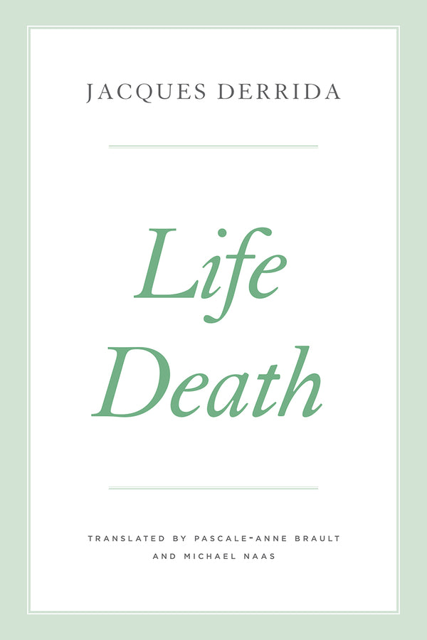 The Seminars of Jacques Derrida cover