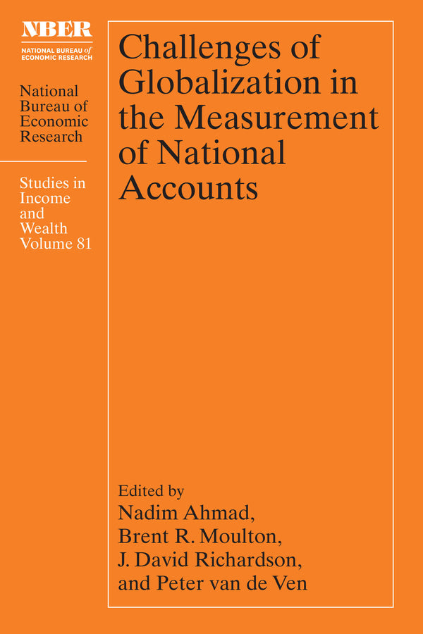 National Bureau of Economic Research Studies in Income and Wealth cover