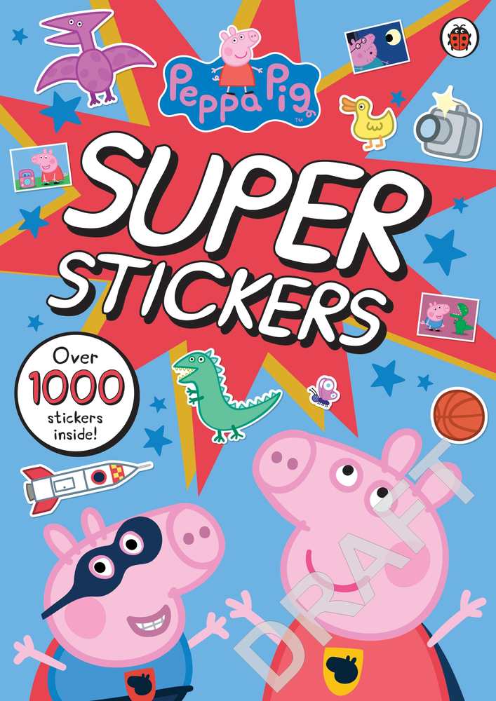 Peppa Pig Super Stickers Activity Book book cover