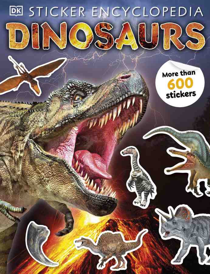 Sticker Encyclopedia Dinosaurs book cover
